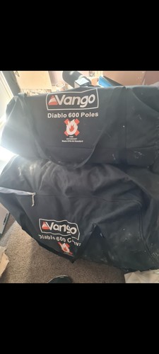 Vango diablo 600 canvas tent - vango,
