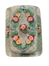 Vintage Green Basket Weave