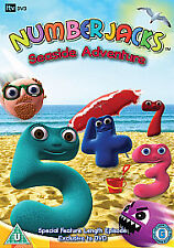 Numberjacks - Seaside Adventure [DVD] {Free P&P Tracked 24}
