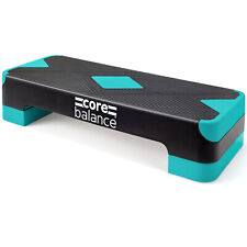 Aerobic Stepper Platform Adjustable Exercise Step Board 2 Level Core Balance