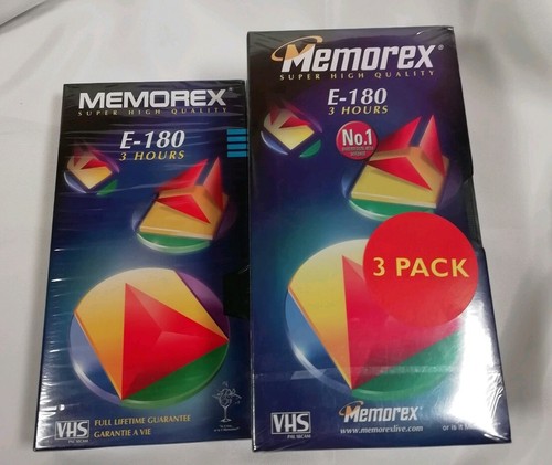 E180 blank vhs - x,