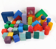 Waldorf Wooden Building Blocks