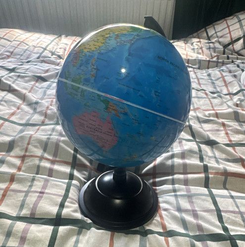 Rotating blue tabletop world - tabletop,