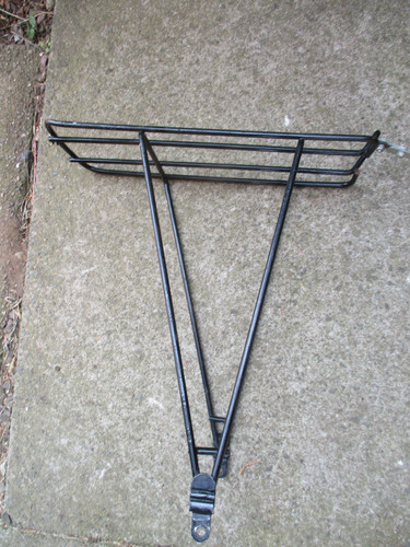 Vintage bicycle rear rack - vintage,