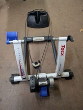 TACX  SIRIUS SOFT GEL TURBO TRAINER, RISER BLOCK, QR SKEWER - GOOD CONDITION