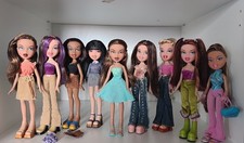 Lotto Bambole Bratz Vintage Dana Cloe Maygan Sasha Collezione con accessori