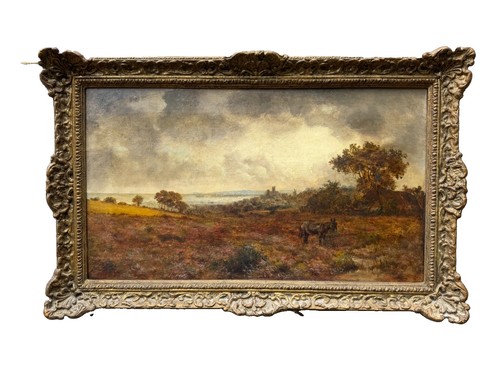 19th century oil painting - oil, on