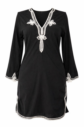 Moroccan kaftan tunic dress - kaftan,