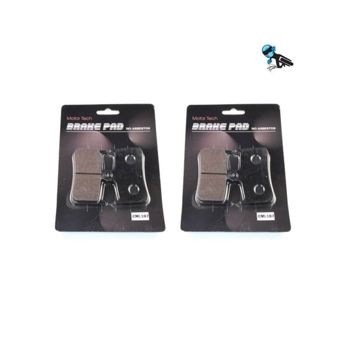 Front brake pads for honda - 2x,