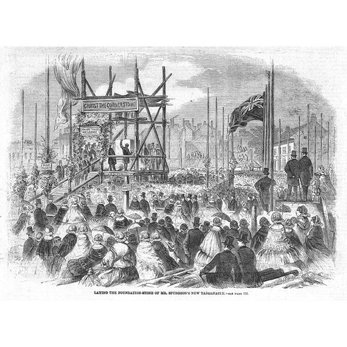 London laying foundation - foundation, stone