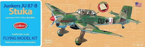 Guillow 508 junkers - 508, ju-87-b