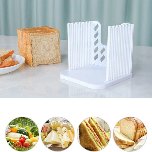 Adjustable bread slicer guide - adjustable,