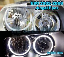 4 x BMW E90 PRE LCI 2005-2008 Aftermarket SMD Angel Eyes Halo Rings WHITE