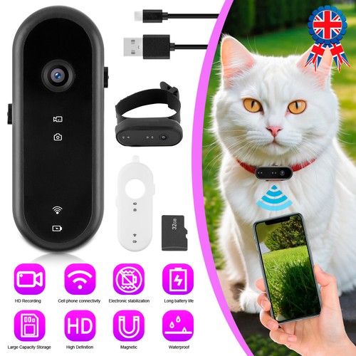 Wireless cat collar camera for - cat,