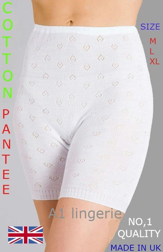 Ladies cotton long - leg, pantee