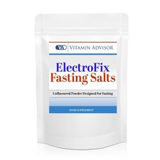 STRONGEST Fasting Salts Electrolyte Powder - Sodium Potassium Magnesium Calcium