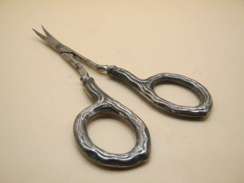 Antique sewing scissors - antique,
