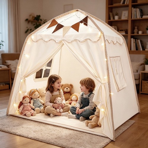 Large canvas kids teepee - canvas,
