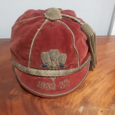Antique Welsh Rugby Honours Cap, 1932-1933