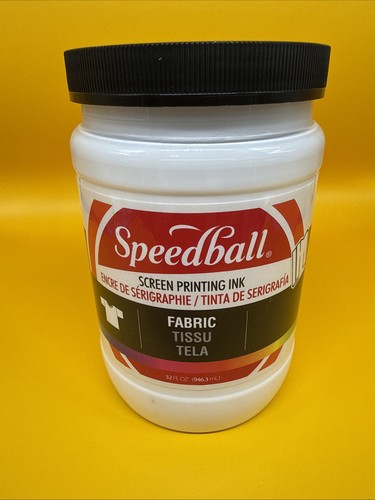 Speedball white fabric screen - white,