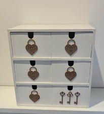 White Shabby Chic Mini Chest