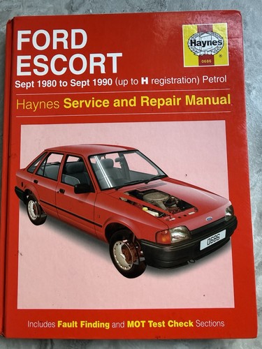 Ford escort mk3 - ford, haynes