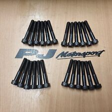 COSWORTH 2WD REAR DRIVE SHAFT BOLT SET (24) HI TENSILE STEEL 3DR 2WD SAPH COS