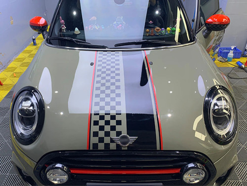 Mini cooper bonnet - and, boot
