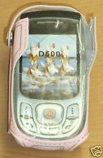 Samsung D500 Pink mobile phone pouch, new