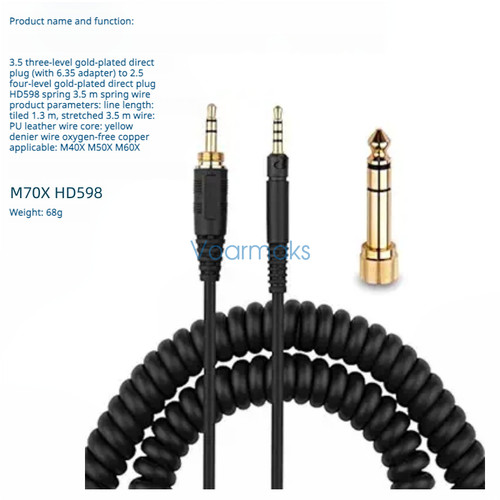 Audio cable for sennheiser - for,