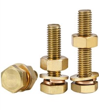 Brass Hex Bolts Cap Head