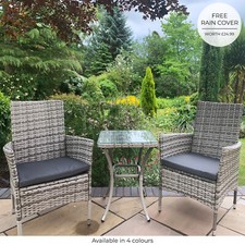 Rattan Bistro Set Garden Chair