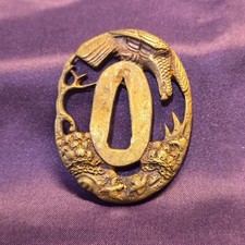 Japanese Tanto Tsuba Tosogu
