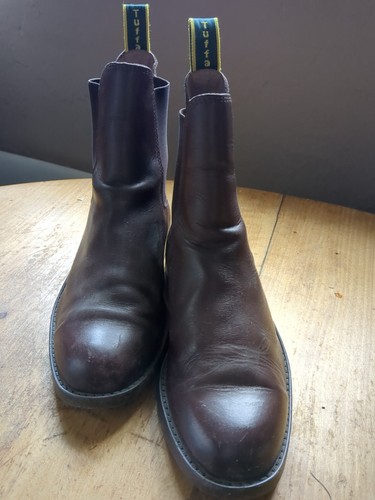 Tuffa short brown leather - short,