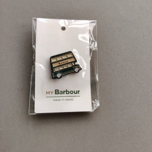 Barbour enamel lapel pin - lapel,