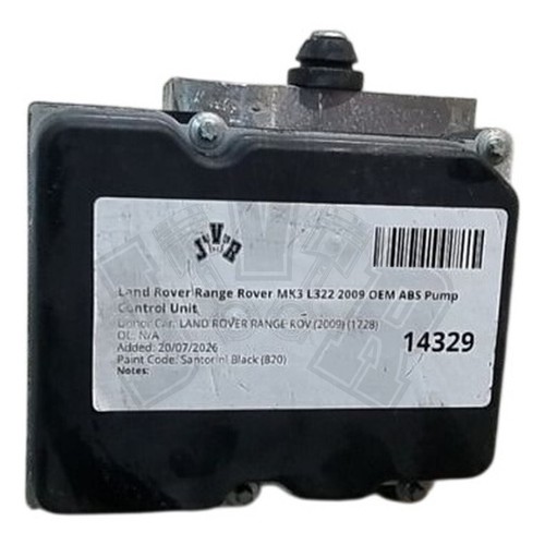 Range rover abs pump control - range,