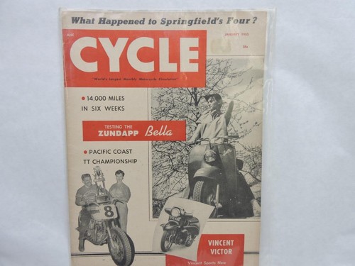 January 1955 cycle magazine - january,