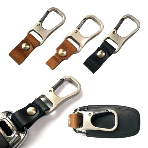 Leather key chain car - leather,