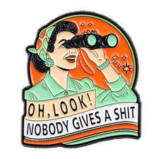 Oh, Look! Enamel Pin Badge |