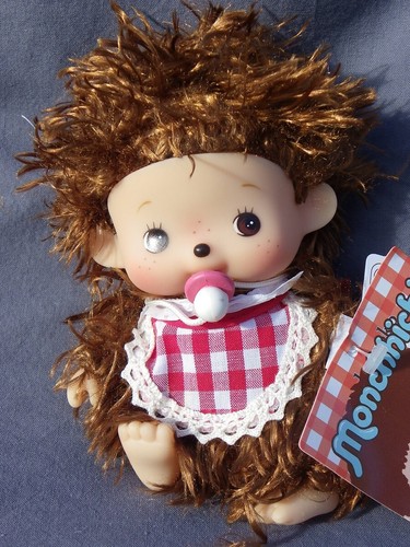 Baby kiki monchichi plush - kiki,