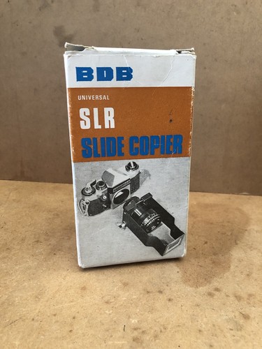 Vintage bdb slide - slide, boxed