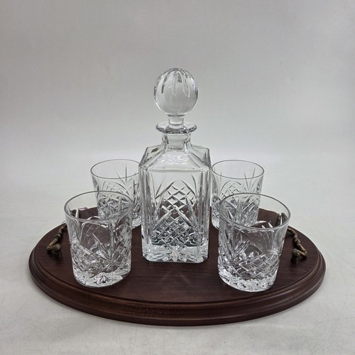 Rockingham crystal decanter - crystal,