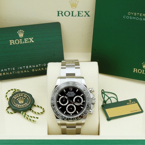 Rolex daytona 126500ln - daytona, black