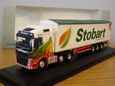 OXFORD EDDIE STOBART ENERGY VOLVO FH CURTAINSIDE TRUCK MODEL 76VOL4010 1:76