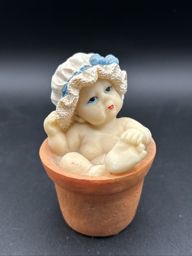 1980 pot baby vintage - 1980, resin