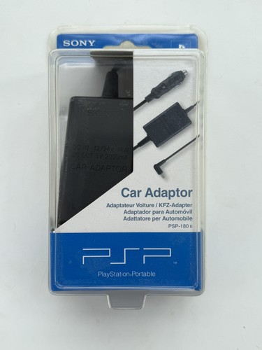 Sony psp official car adaptor - sony,