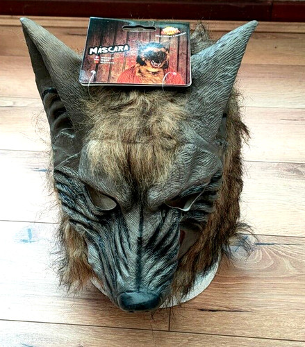 Adult wolf mask halloween - adult,