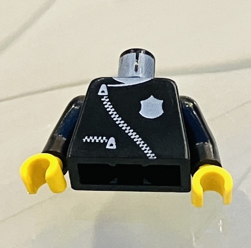Lego minifigure torso - , black