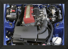 Honda S2000 Engine Bay Framed