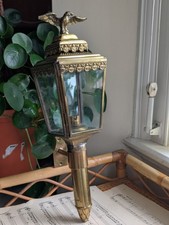 Vintage Brass Carriage Lamp